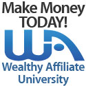 Wealthy Affiliate Program teached Wordpress Blog histing, Affiliated Marketing and introduces you to a community of Bloggers, Affiliate Marketers and opportunity.