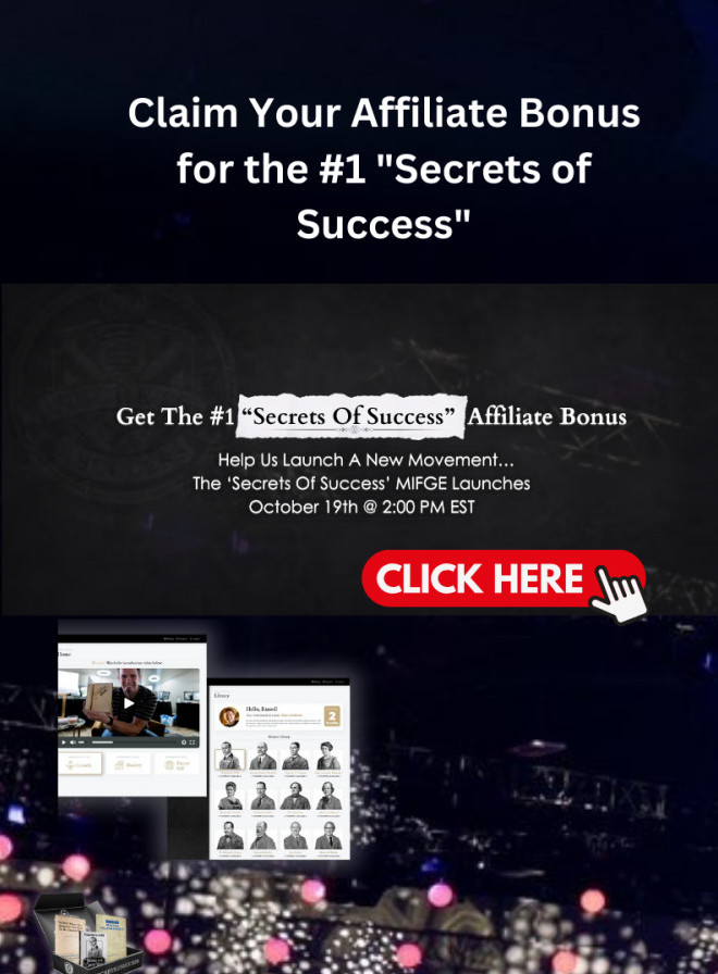 Secrets Of Success Affiliate Bonus